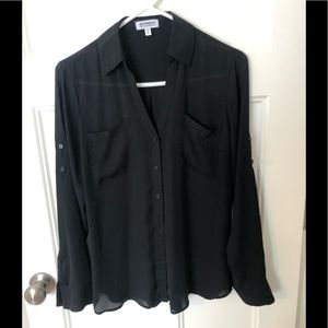 Express Portofino long sleeve blouse